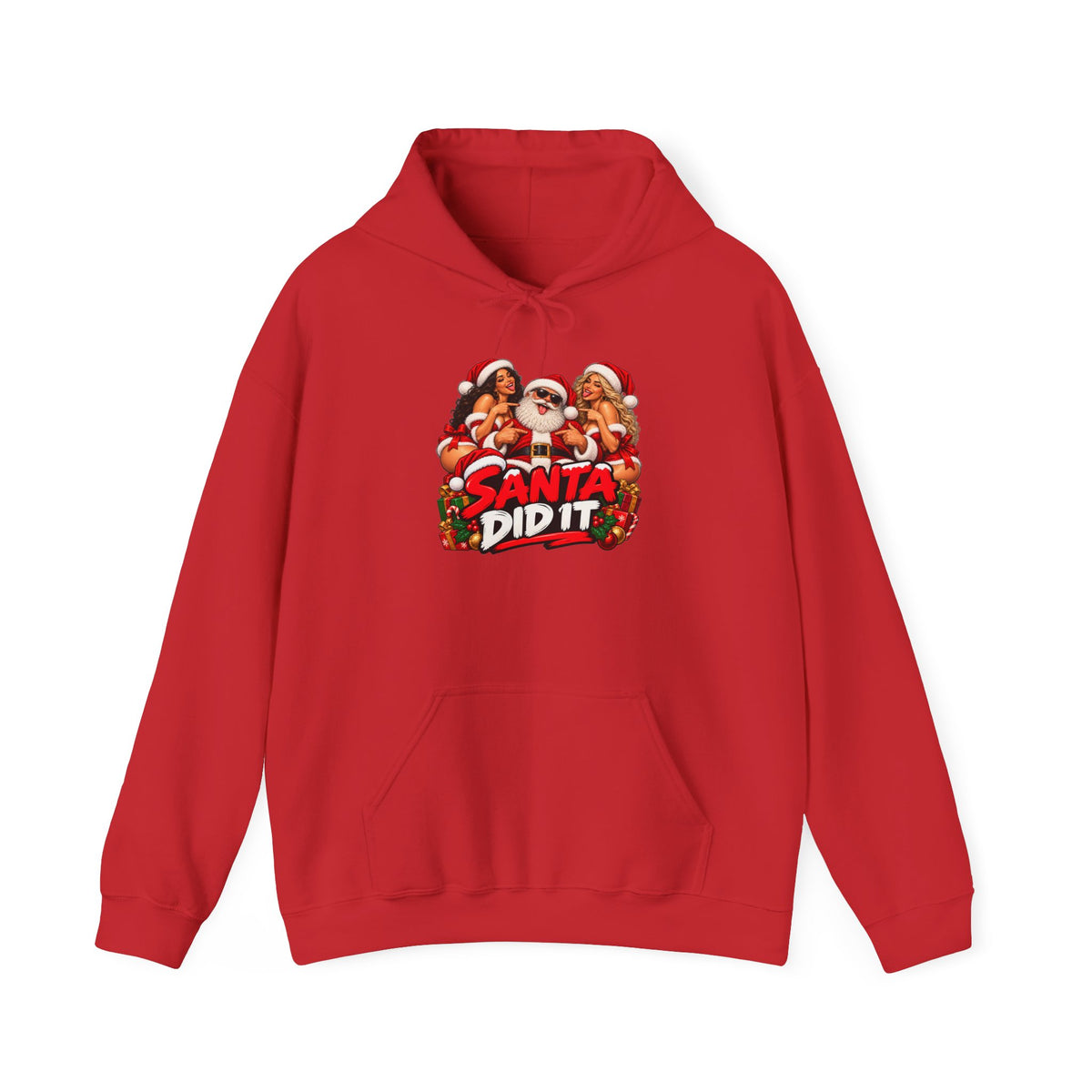 Santa Did IT  Christmas Hoodie