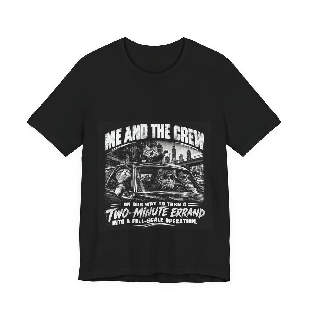 Me and the Squad – Funny Wildlife Selfie Graphic T-Shirt