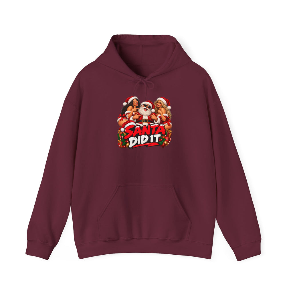 Santa Did IT  Christmas Hoodie