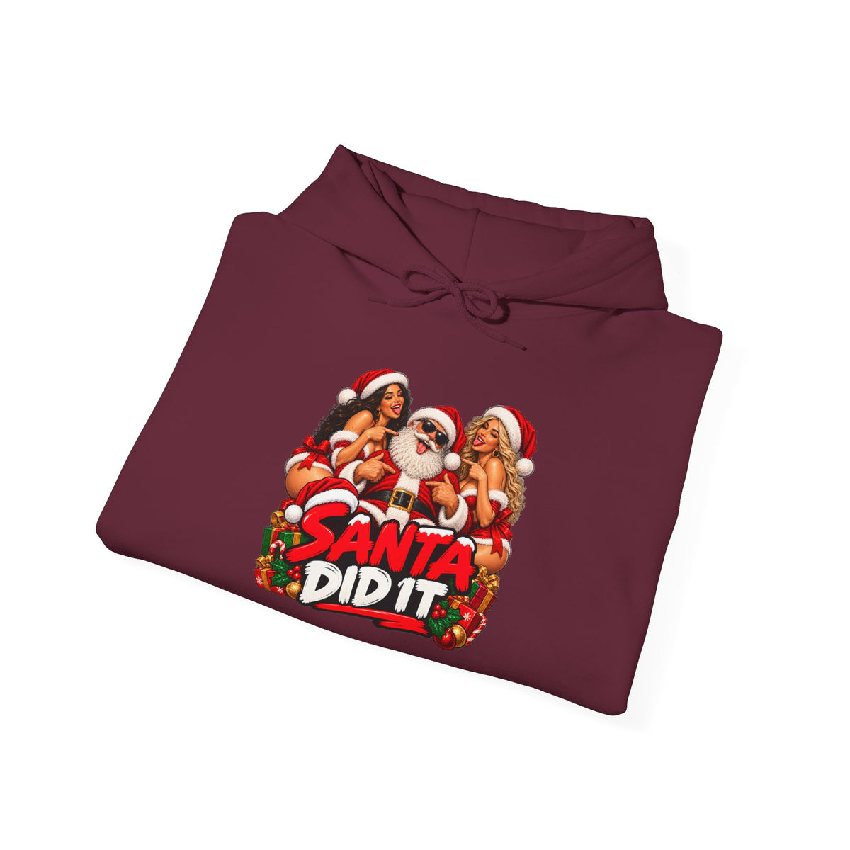 Santa Did IT  Christmas Hoodie