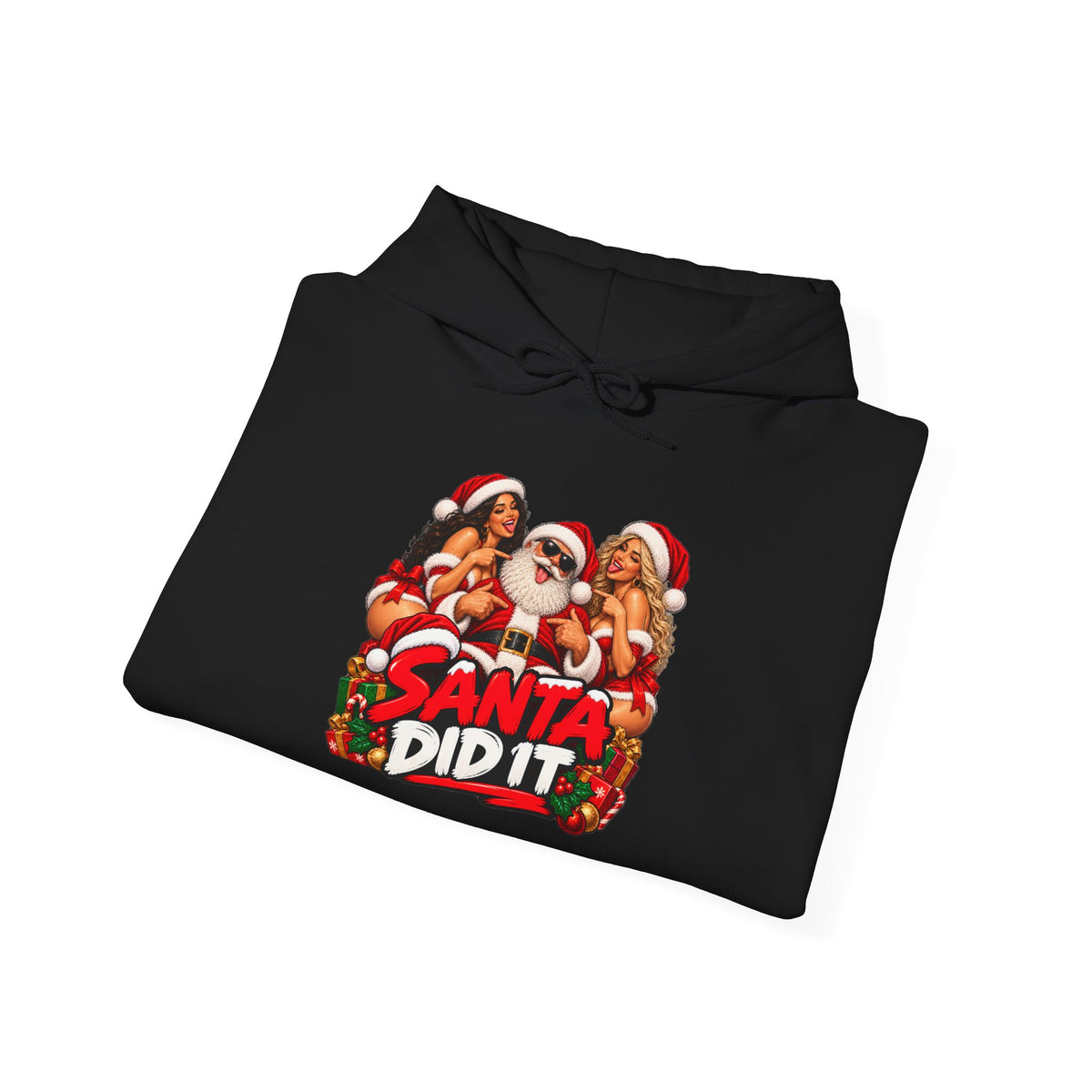 Santa Did IT  Christmas Hoodie