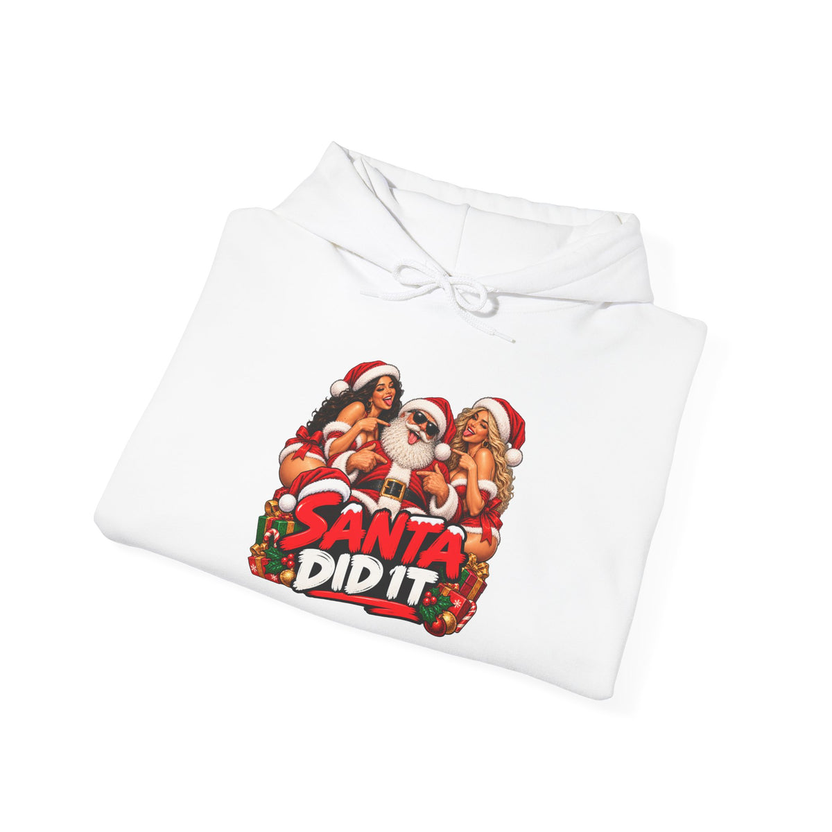 Santa Did IT  Christmas Hoodie