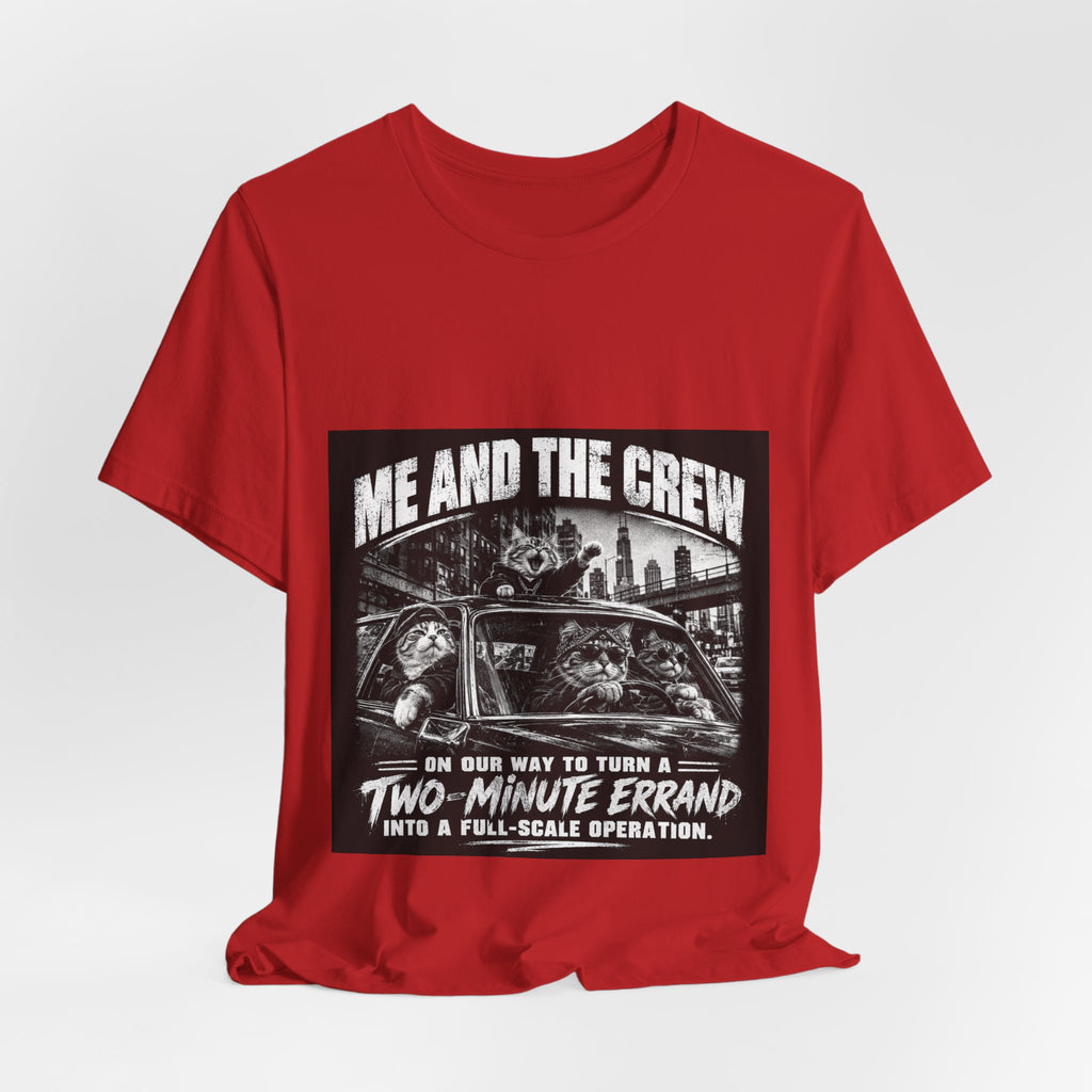Me and the Squad – Funny Wildlife Selfie Graphic T-Shirt
