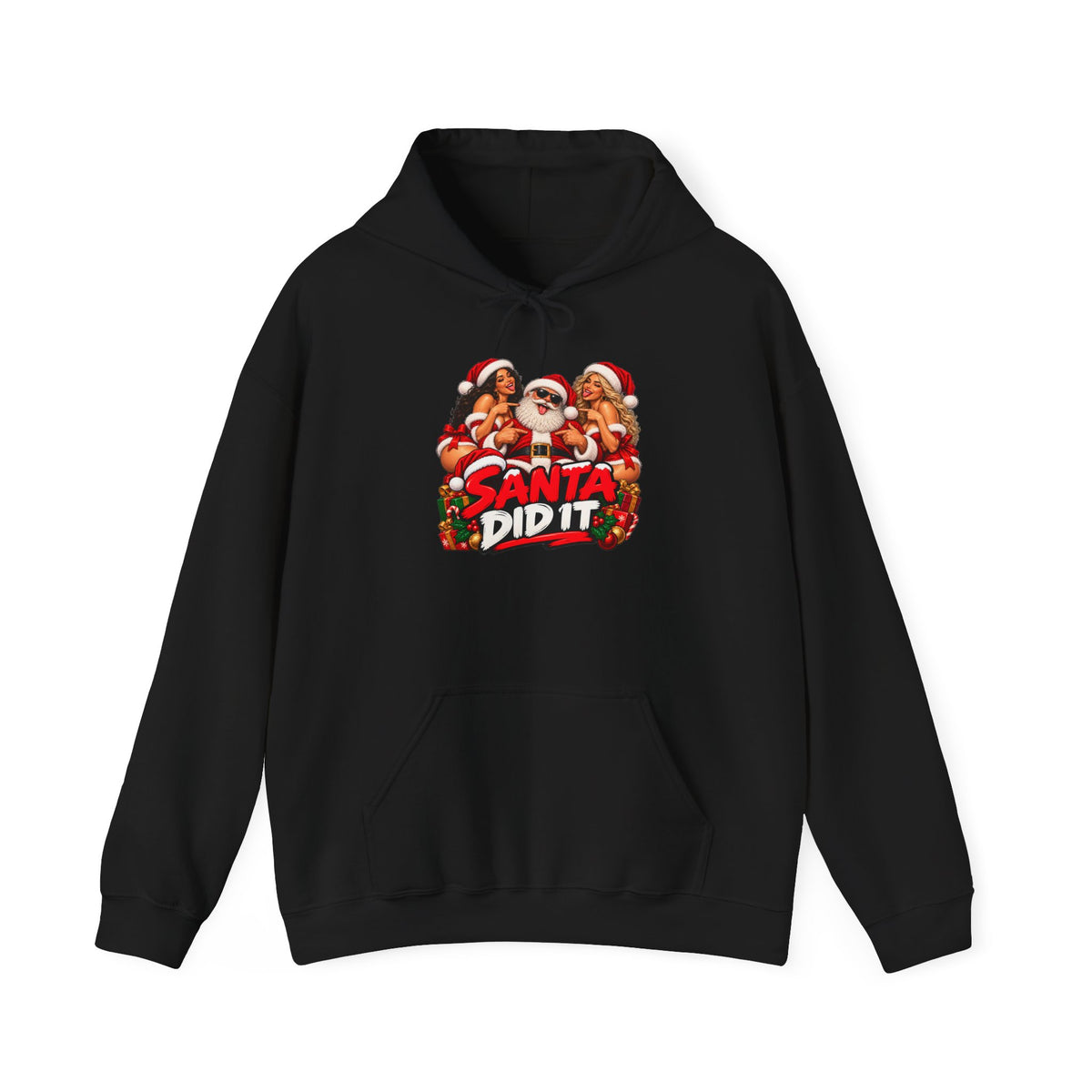 Santa Did IT  Christmas Hoodie
